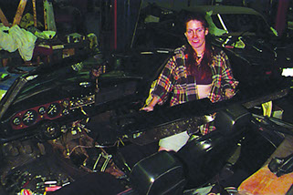 Tish with spider center console